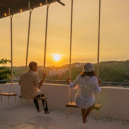 Hotel Casa Justina Puerto Ángel Dış mekan fotoğraf